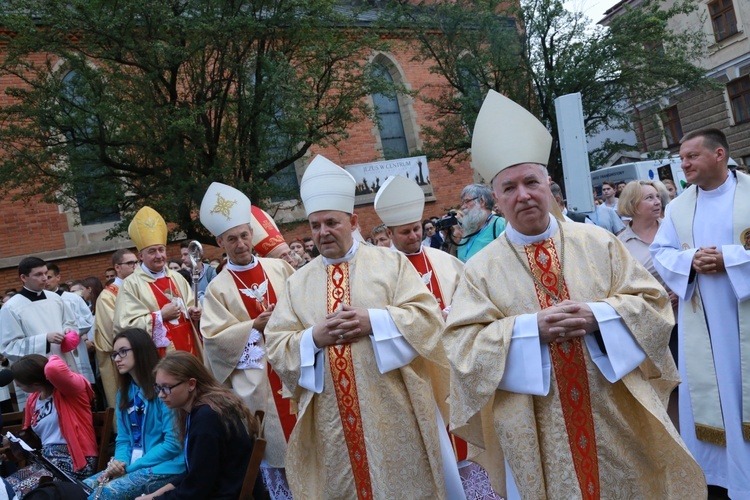 Wyjście Pieszej Pielgrzymki Tarnowskiej