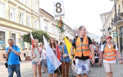 Wyjście Pieszej Pielgrzymki Tarnowskiej