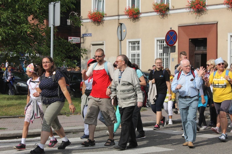 Rozpoczęcie Pieszej Gliwickiej Pielgrzymki na Jasną Górę 