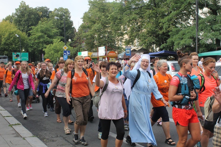 Rozpoczęcie Pieszej Gliwickiej Pielgrzymki na Jasną Górę 