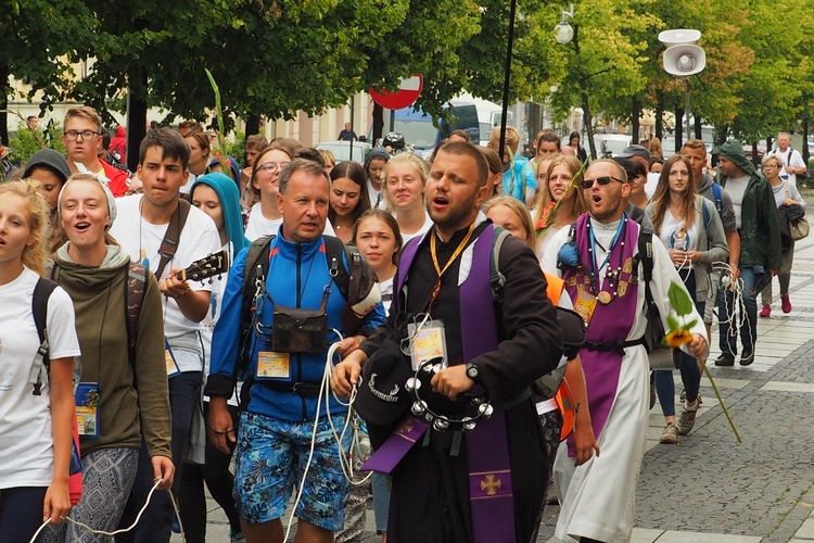 Pielgrzymi na Jasnej Górze