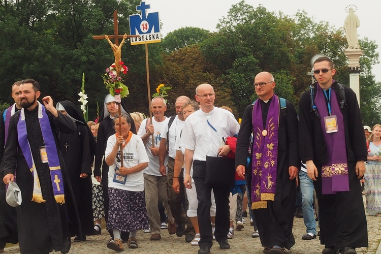 Pielgrzymi na Jasnej Górze