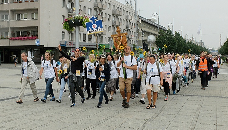 Pielgrzymi na Jasnej Górze