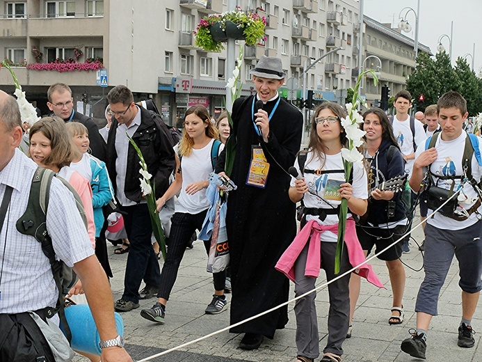 Pielgrzymi na Jasnej Górze