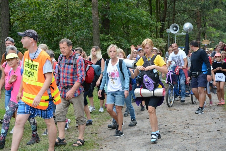 Druga część pielgrzymki na trasie
