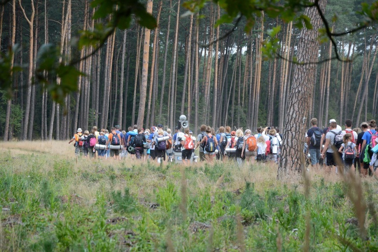 Druga część pielgrzymki na trasie