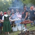 Msza św. w leśnej kaplicy na Baraniej Cisieckiej