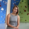 Ola Rudzińska jest mistrzynią Polski w tzw. wspinaniu na czas