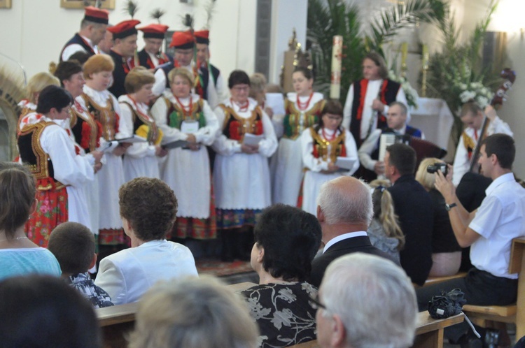 Dożynki parafialne w Łąkcie