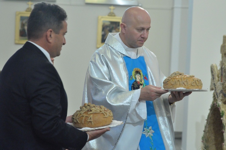 Dożynki parafialne w Łąkcie