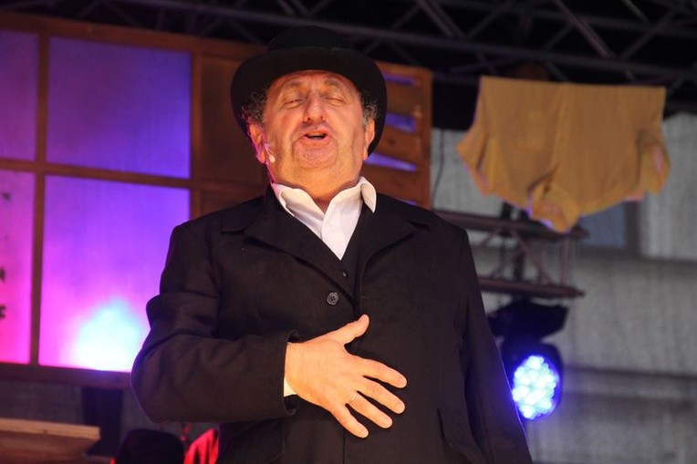 Spektakl kończący Festiwal kultury żydowskiej
