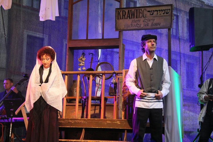 Spektakl kończący Festiwal kultury żydowskiej