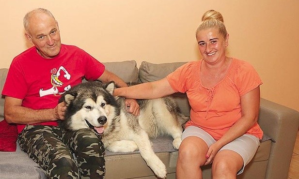 Barbara i Leszek Szpakowscy z Księciem.