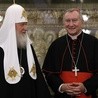 Patriarcha Cyryl I i kardynał Pietro Parolin