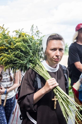 Pielgrzymka z "trójeczką"