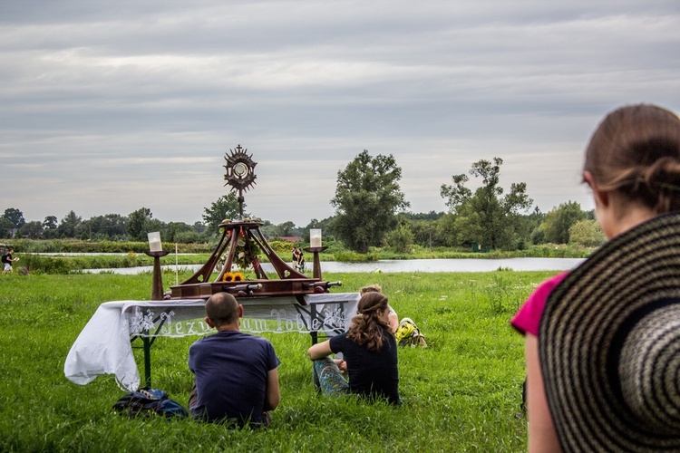 Pielgrzymka z "trójeczką"