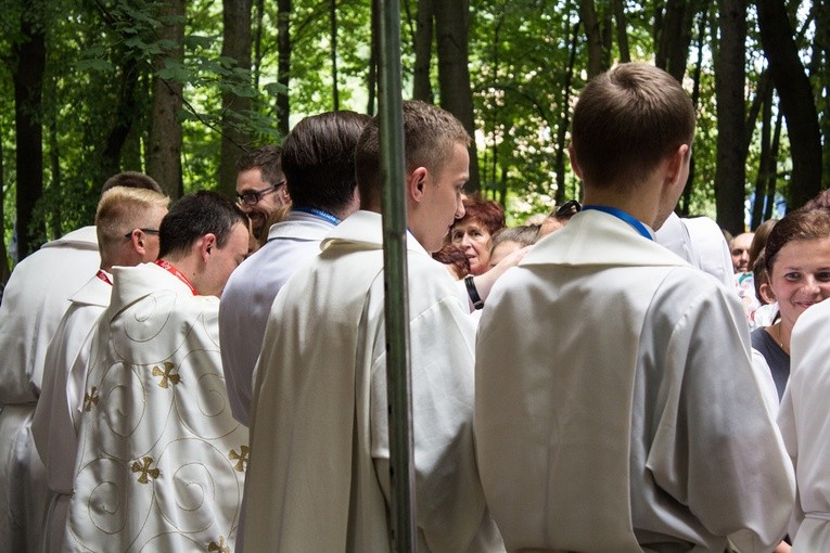 Pielgrzymka z "trójeczką"