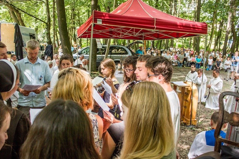 Pielgrzymka z "trójeczką"