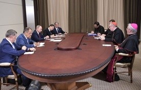 Podczas spotkania z prezydentem Putinem