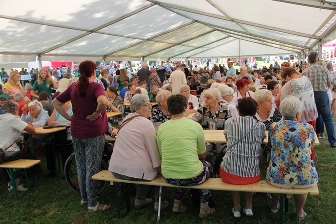 Pielgrzymka i piknik w Henrykowie