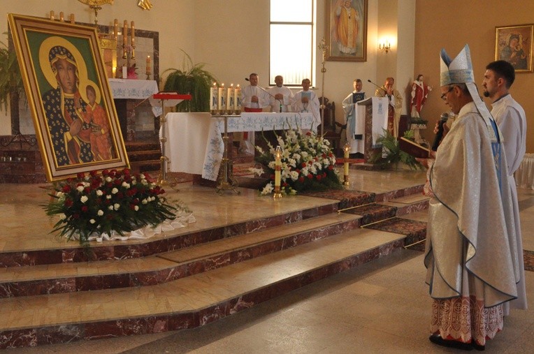 Poświęcenie obrazu MB Częstochowskiej