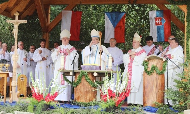 Modlitwa na Trójstyku odbyła się z udziałem trzech biskupów