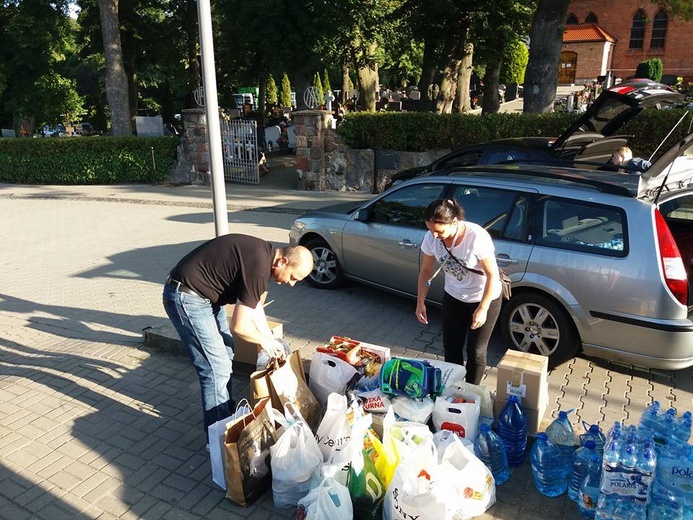 Zbiórka darów dla Sulęczyna