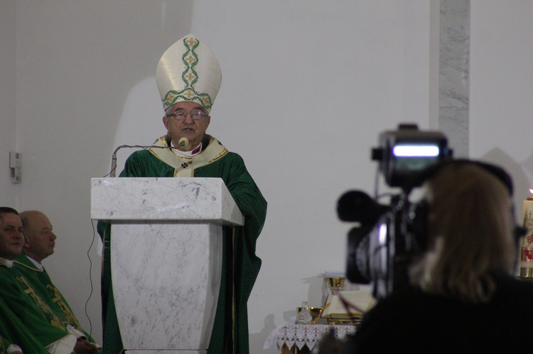 Uroczystej Mszy św. przewodniczył i homilię wygłosił abp Sławoj Leszek Głódź 