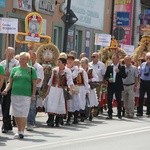 Dożynki wojewódzkie w Bobowej