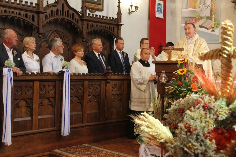 Dożynki wojewódzkie w Bobowej