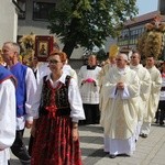 Dożynki wojewódzkie w Bobowej