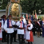 Dożynki wojewódzkie w Bobowej