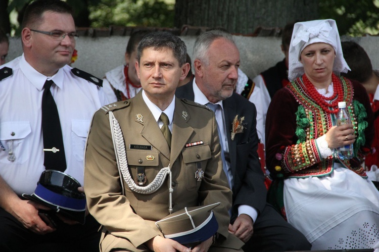 Dożynki wojewódzkie w Bobowej