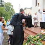 Powrót pielgrzymów do Głowna