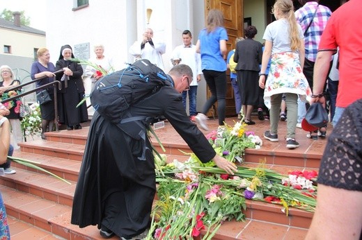 Powrót pielgrzymów do Głowna