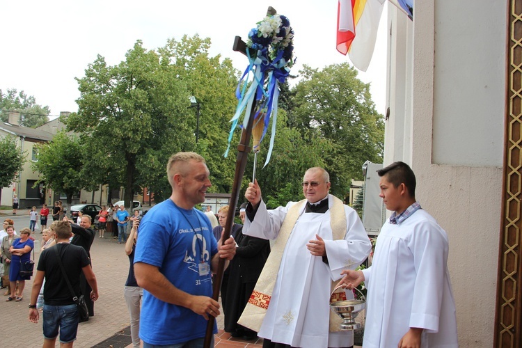 Powrót pielgrzymów do Głowna