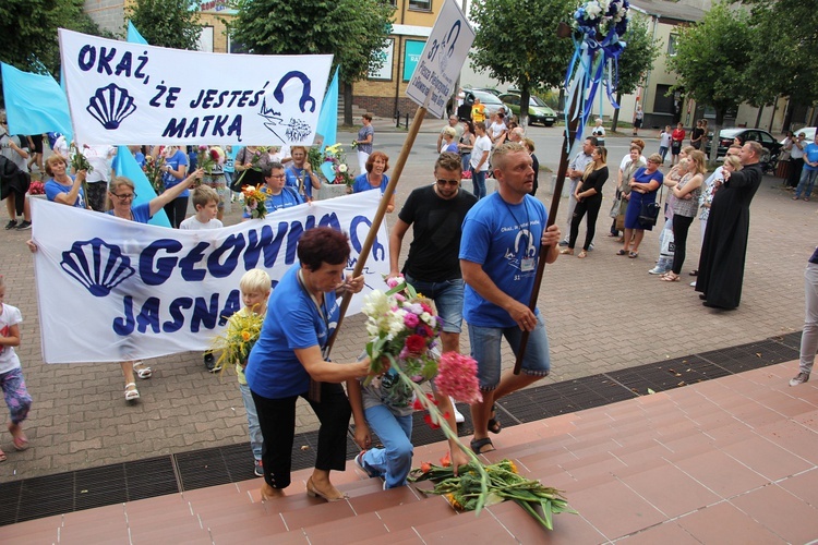 Powrót pielgrzymów do Głowna