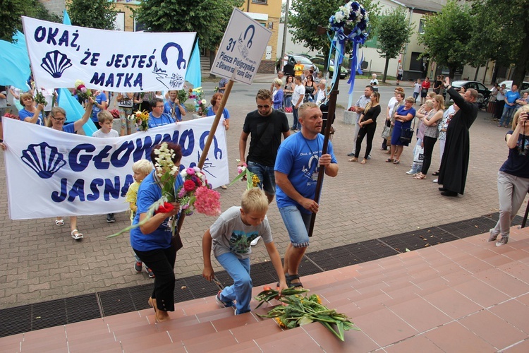 Powrót pielgrzymów do Głowna