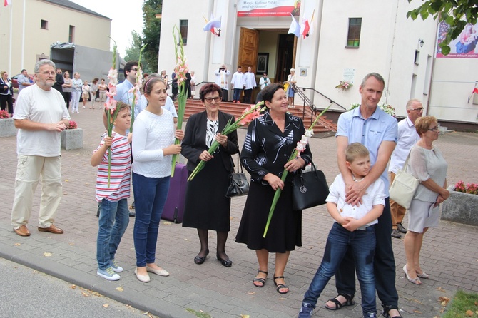 Powrót pielgrzymów do Głowna