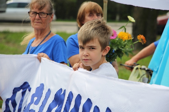 Powrót pielgrzymów do Głowna