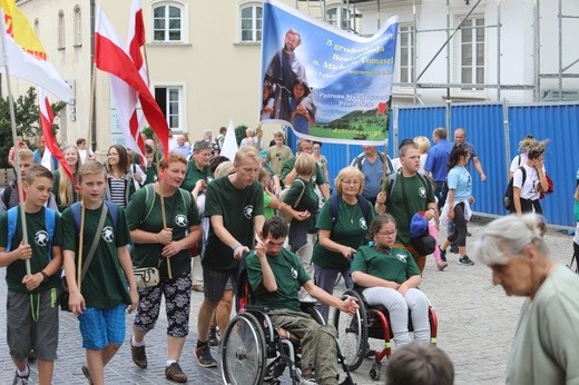 Powitanie Pielgrzymki Żywieckiej na Jasnej Górze - 2017