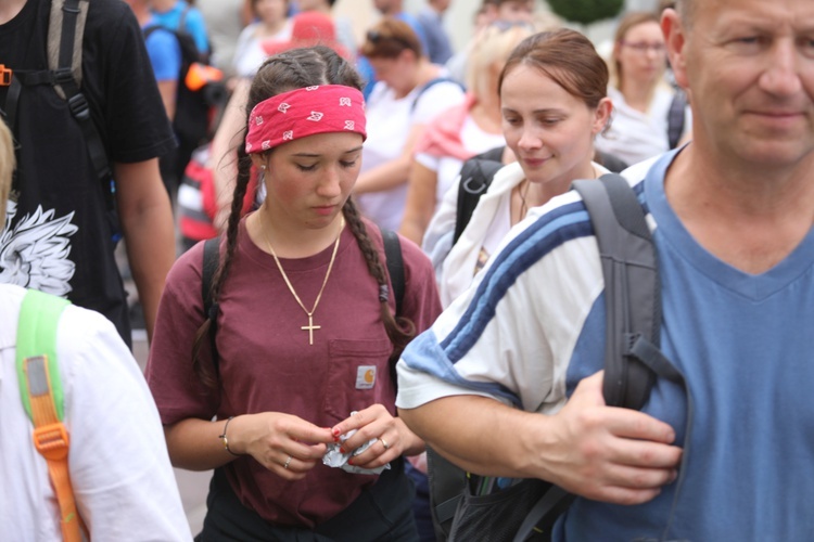 Powitanie Pielgrzymki Żywieckiej na Jasnej Górze - 2017