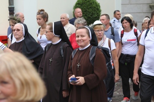 Powitanie Pielgrzymki Żywieckiej na Jasnej Górze - 2017