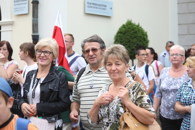 Powitanie Pielgrzymki Żywieckiej na Jasnej Górze - 2017