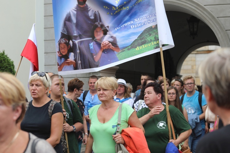 Powitanie Pielgrzymki Żywieckiej na Jasnej Górze - 2017