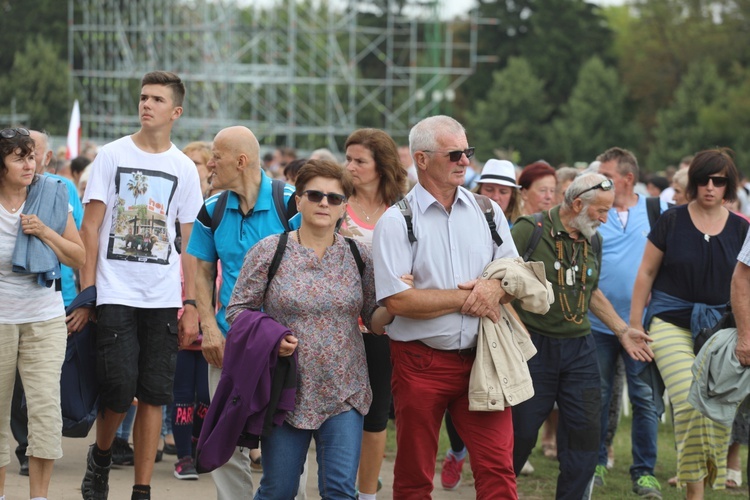 Powitanie Pielgrzymki Żywieckiej na Jasnej Górze - 2017