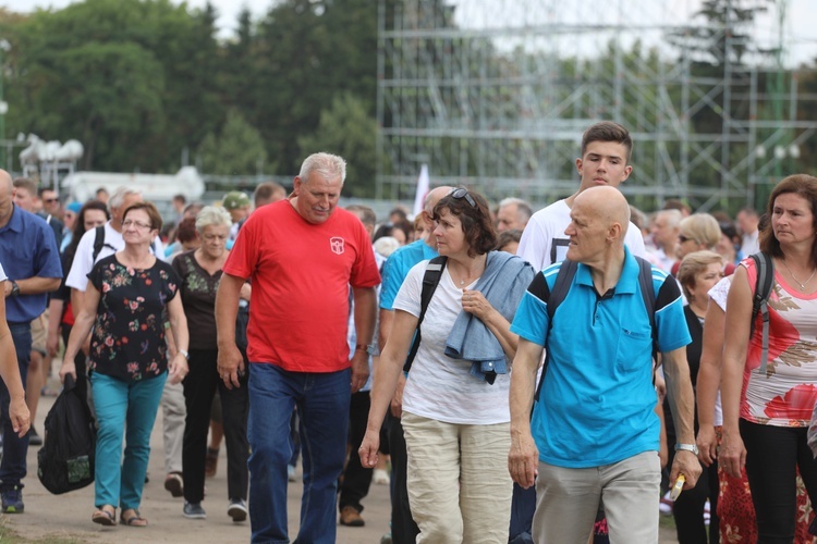 Powitanie Pielgrzymki Żywieckiej na Jasnej Górze - 2017