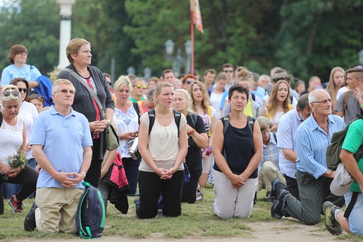 Powitanie Pielgrzymki Żywieckiej na Jasnej Górze - 2017