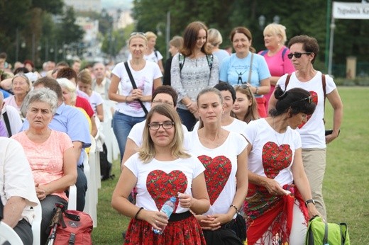 Powitanie Pielgrzymki Żywieckiej na Jasnej Górze - 2017
