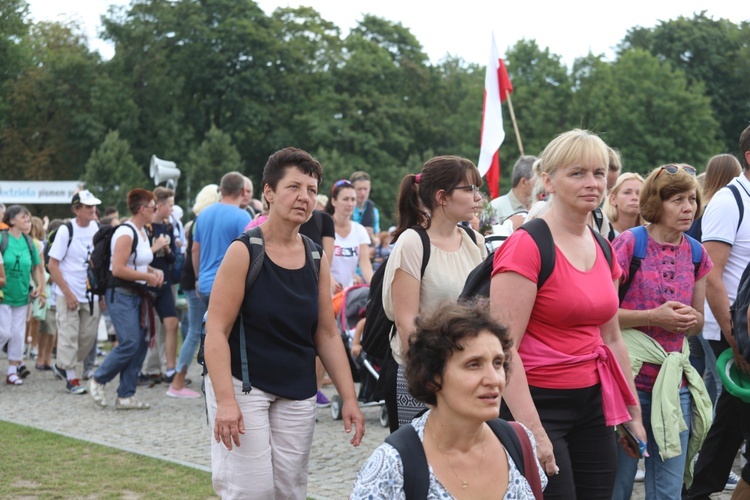 Powitanie Pielgrzymki Żywieckiej na Jasnej Górze - 2017